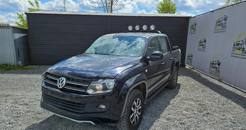 Volkswagen Amarok cena 41900 przebieg: 152207, rok produkcji 2013 z Sułkowice małe 301